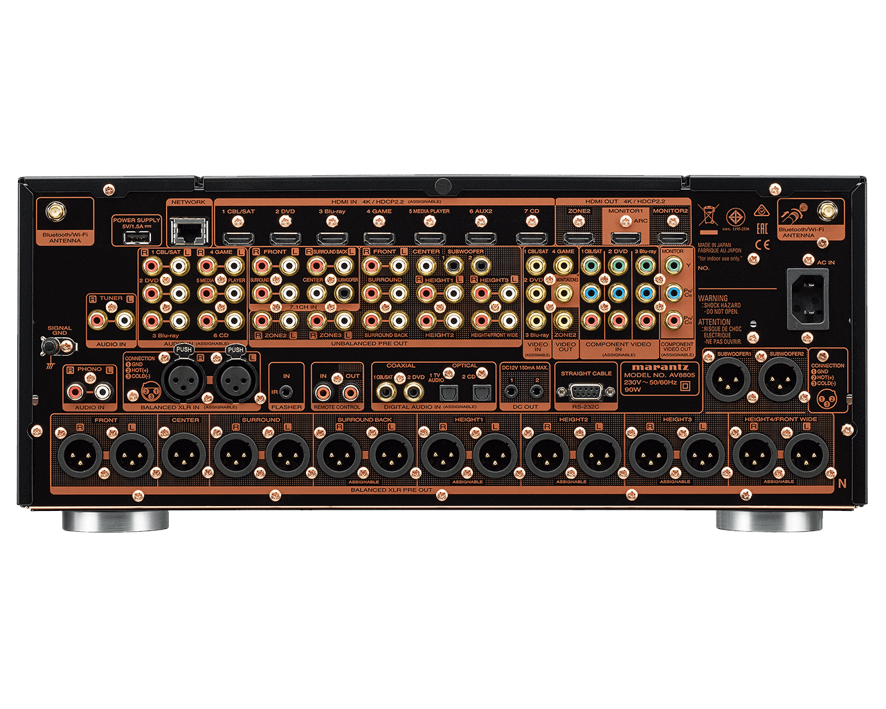 Marantz AV8805 AV Pre-Amplifer - Black