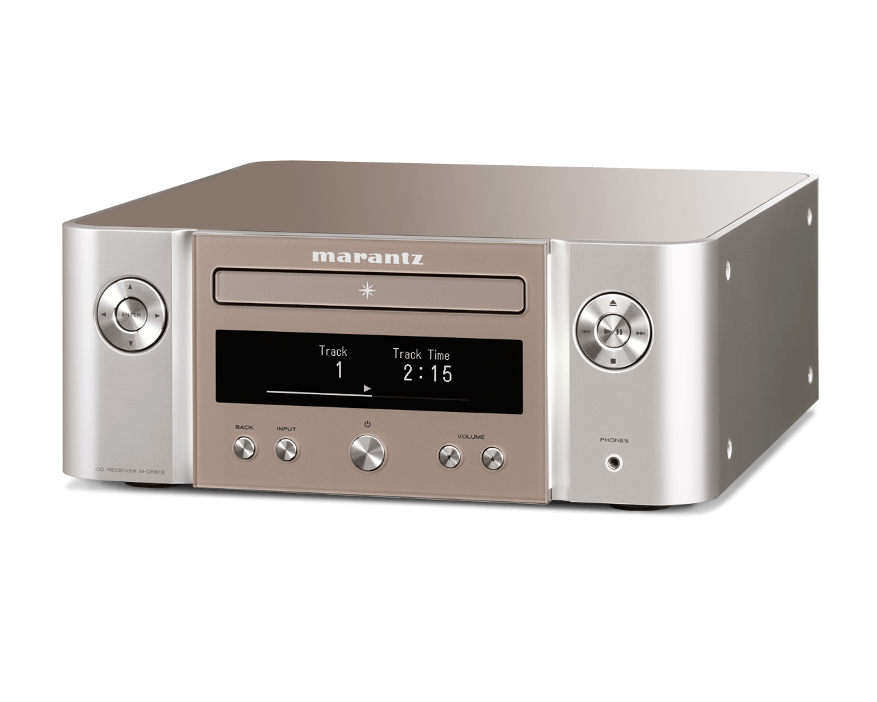 Marantz Melody X (M-CR612) - All in One Wireless Music System - Silvergold