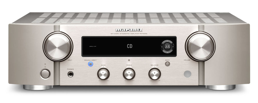 Marantz PM7000N - Integrated Stereo Amplifier with HEOS Built-in - Silvergold