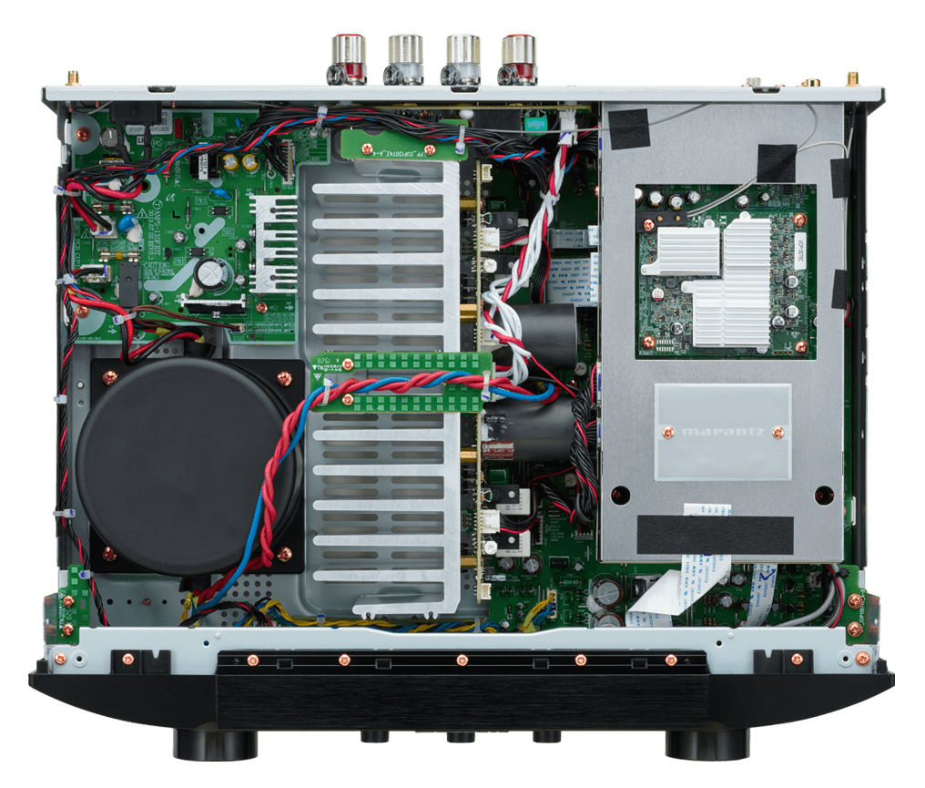 Marantz PM7000N - Integrated Stereo Amplifier with HEOS Built-in - Black