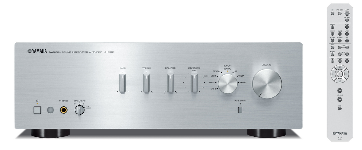Yamaha A-S501 Stereo Amplifier + Mission LX-1 MKII Standmount Speakers