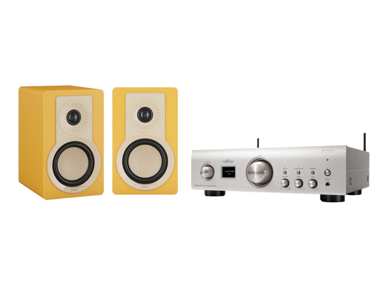 Denon PMA-900HNE - Integrated Network Stereo Amplifier + Dali Kupid Speakers Package and 5 metres Classic 79 Strand
