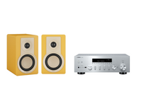 Yamaha R-N600A Hi-Fi Network Receiver Amplifier + Dali Kupid Speakers Package and 5 metres Classic 79 Strand