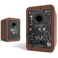 Kanto Audio YU4 - Active Powered Bluetooth Studio Speakers  - Walnut - OPEN BOX
