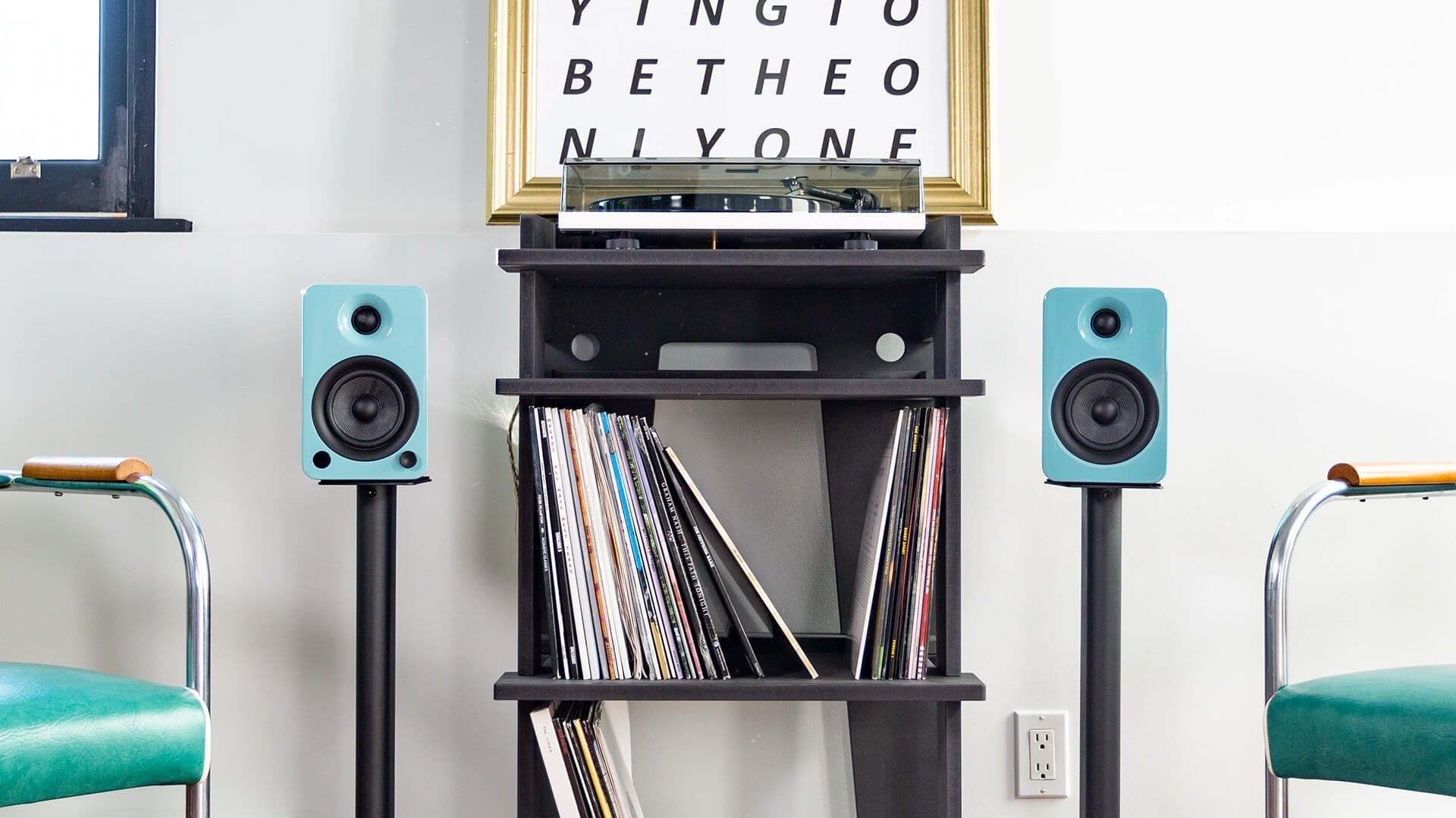 Kanto Audio SP26 - SP Series 26" Speaker Floor Stands for YU4 and YU6 Speakers (Pair) - Matte Black