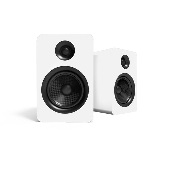 Kanto YU Passive 6 - 5.25" Bookshelf Speakers In White - Pair