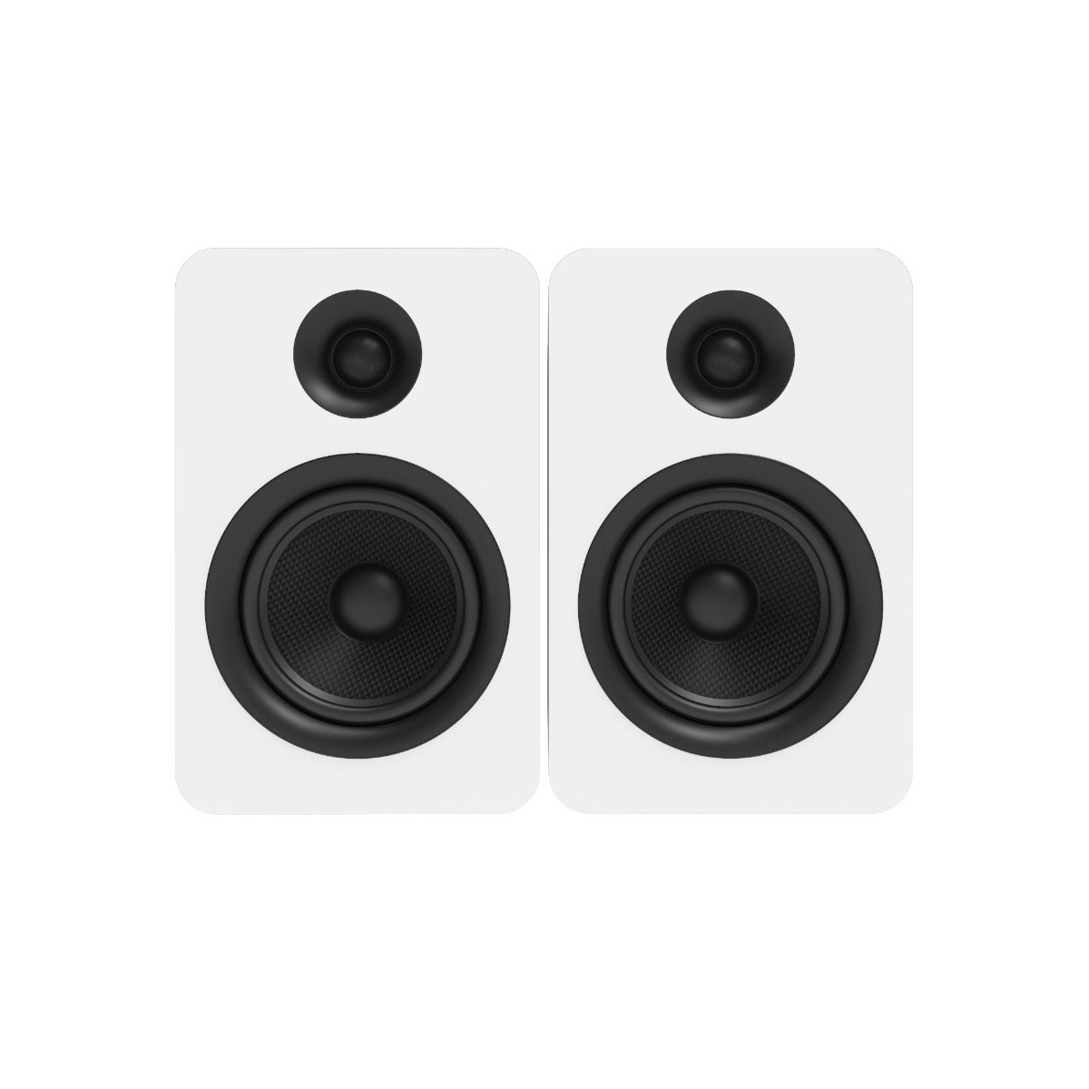 Kanto YU Passive 6 - 5.25" Bookshelf Speakers In White - Pair