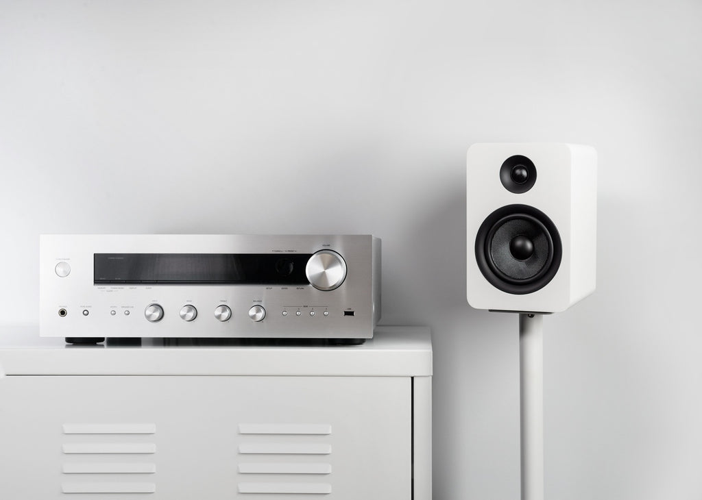 Kanto YU Passive 6 - 5.25" Bookshelf Speakers In White - Pair