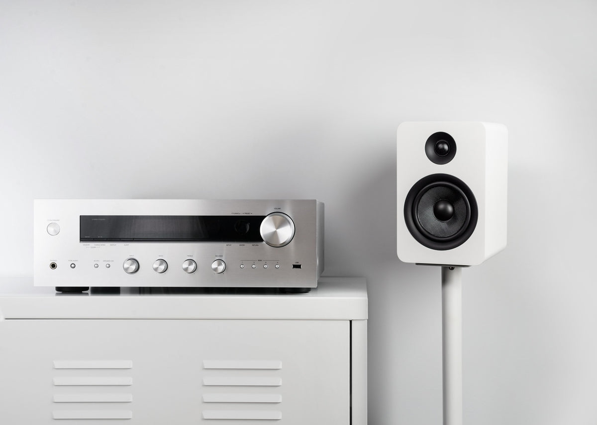 Kanto YU Passive 6 - 5.25" Bookshelf Speakers In White - Pair